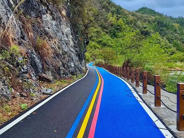 上海彩色沥青道路