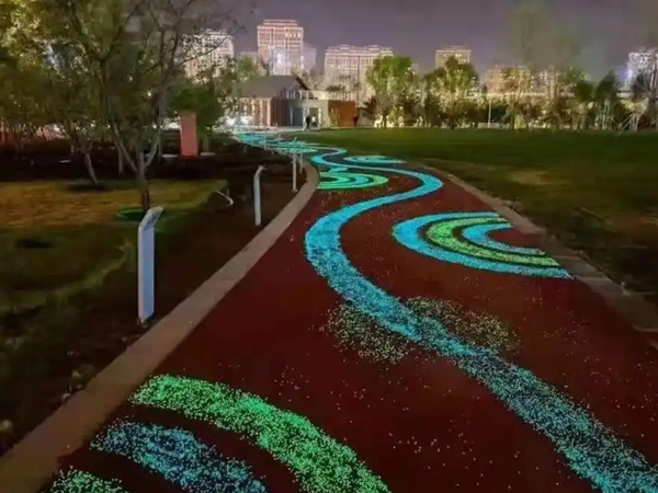 上海发光沥青路面施工